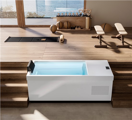 cryotherapy tub, two options for ice baths